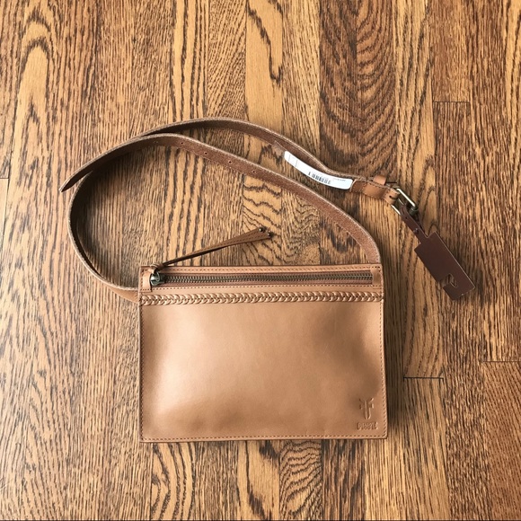 Frye Handbags - Frye Belt Bag Fanny Pack Cognac Brown Tan Leather